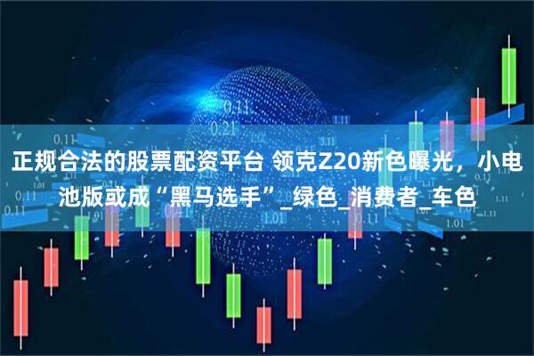 正规合法的股票配资平台 领克Z20新色曝光，小电池版或成“黑马选手”_绿色_消费者_车色